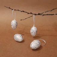 Decorat pentru ouă agățate din spumă de polistiren