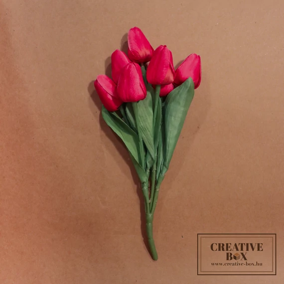 Pink tulipán csokor - Kicsi
