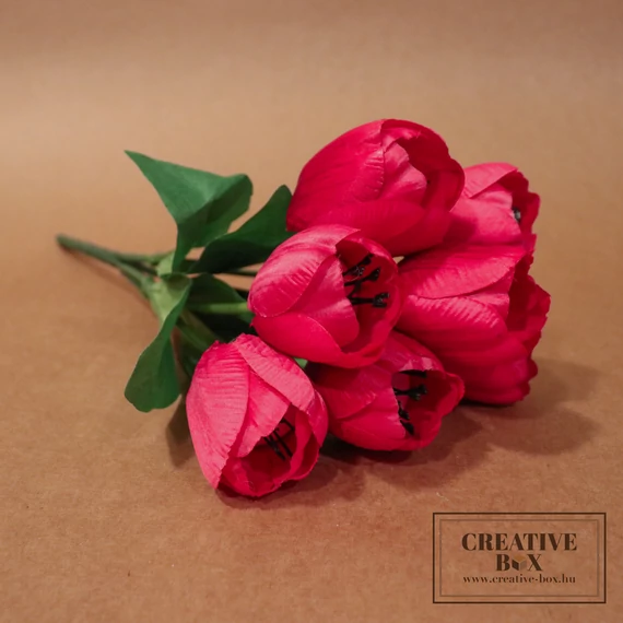 Pink tulipán csokor - Nagy